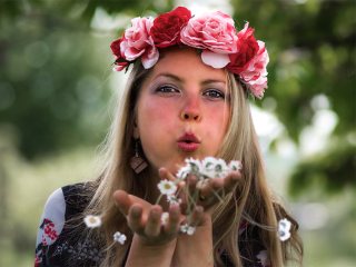 Frühlingshooting mit Lisa