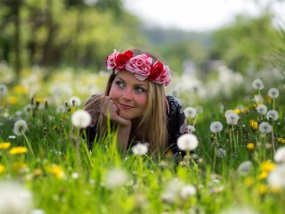 Frühlingshooting mit Lisa