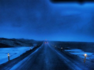 Blaue Stunde Südküste