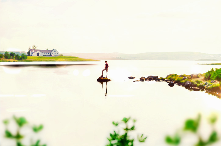 Island impressionistisch 2019