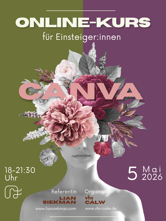 Online-Kurse: Kreatives Designen mit Canva – Mai 2026-featured_image